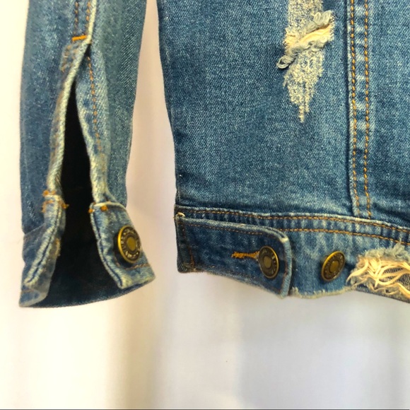 Signature8 Ripped/Distressed Denim Jacket - Picture 8 of 12